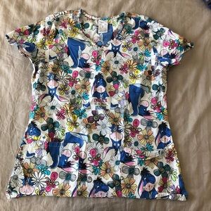 Disney Eeyore scrub top